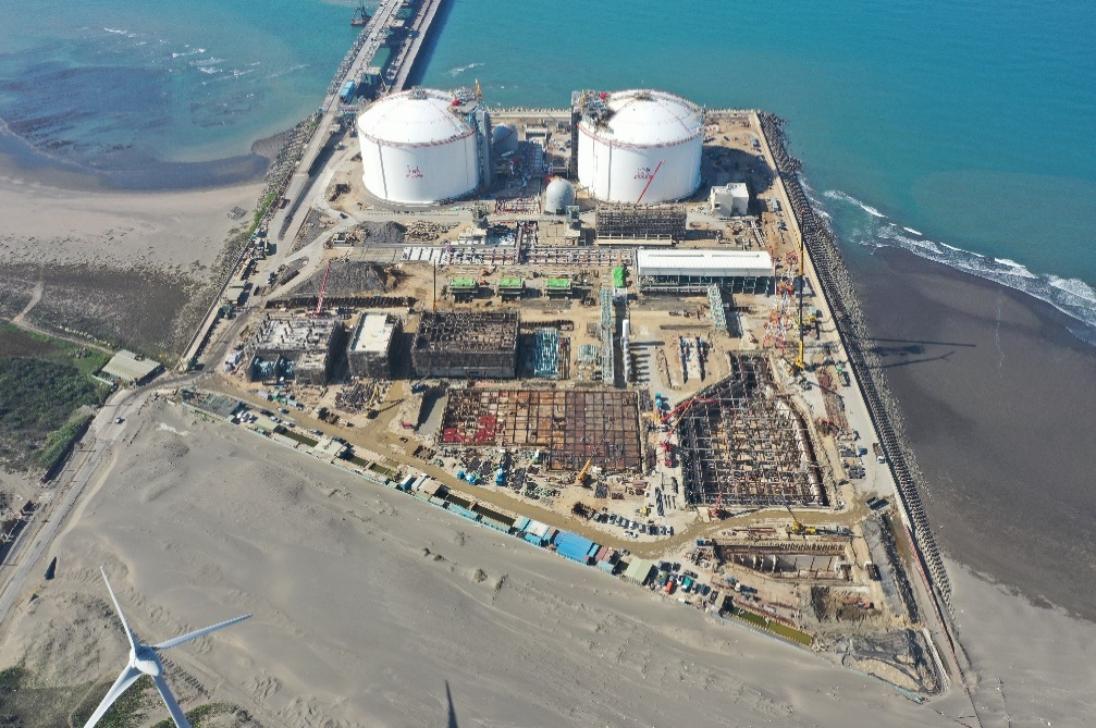 中油公司第三座LNG接收站辦理情形(112年11月份)