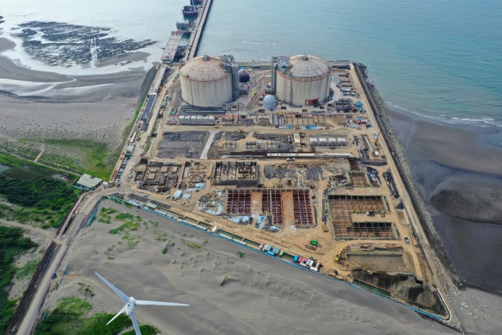 中油公司第三座LNG接收站辦理情形(111年8月份)